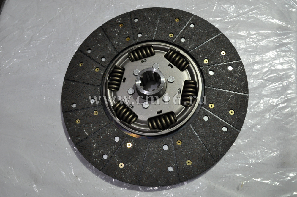 1878044632 Диск ведомый (362 mm) 10 шлицов (ступица: H=48, Фшл.=38/32) EQB140-20,В5.9-180 (С)