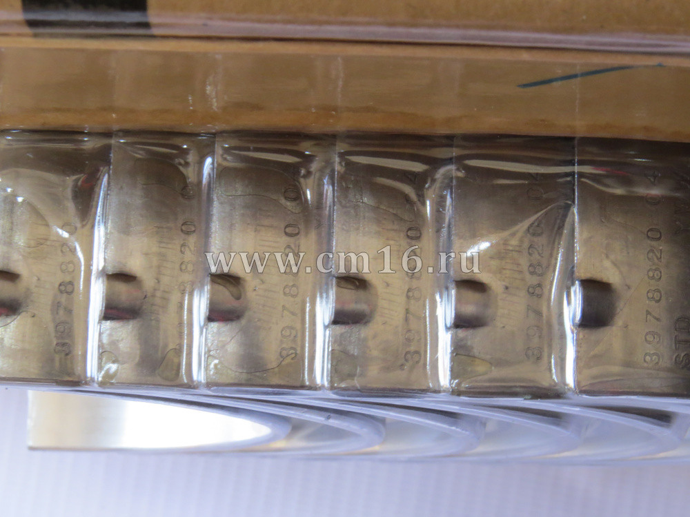 3802070/(3978820-7шт,3978818-6шт,3906230-1шт) Вкладыши к/в STD коренные 6BT (С-)