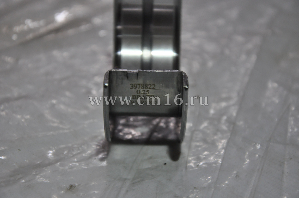 3901141/3283065/4938949/3906231/3925922/3927773/3978822 Вкладыш к/в 0,25 упорный верхний 4-6BT,ISBe,ISDe (С-)