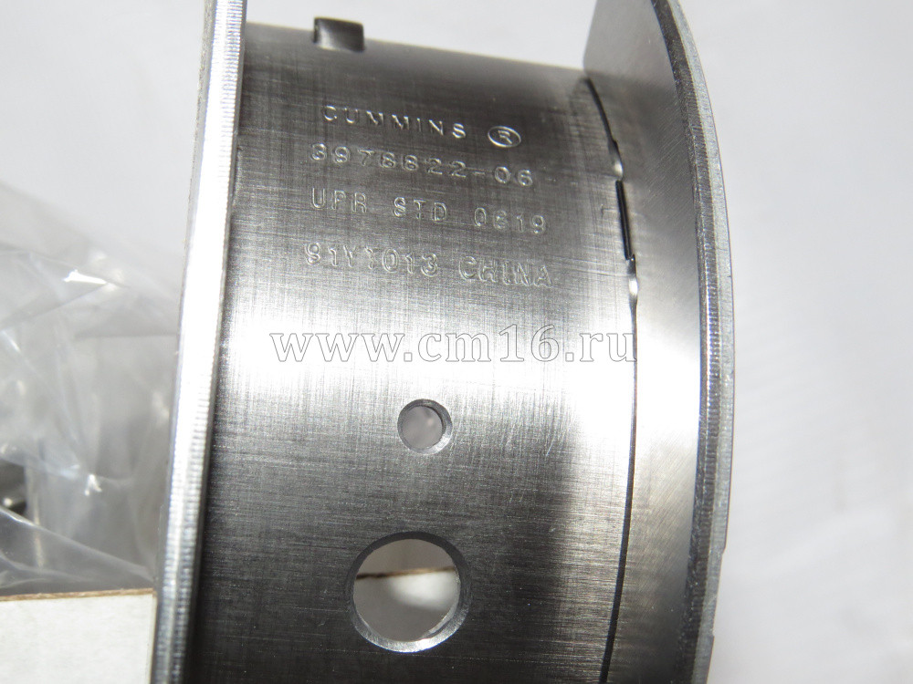 3927772/3978822 Вкладыш к/в STD упорный верхний 4-6BT,ISBe,ISDe (O+)