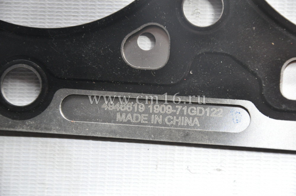 4946619/4932210 Прокладка ГБЦ 6 ц V=6.7 D=109mm 6ISBe,6ISDe DCEC (О+)