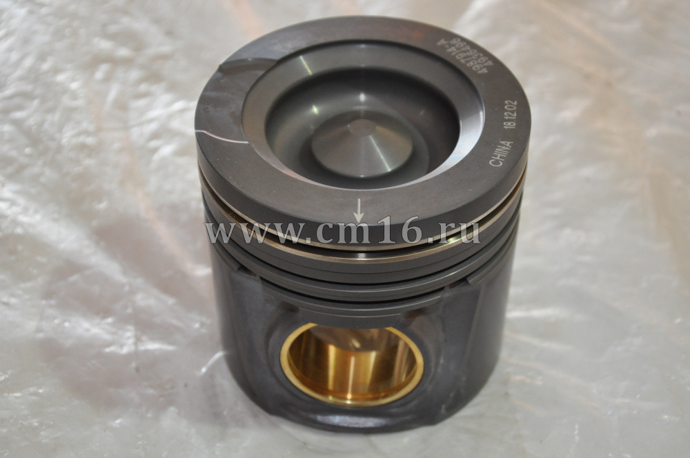 5255218/4987914/4936469/5267632 QT Поршень 6ISLe,L Е-2,3 цельный с бронзовыми втулками (С)