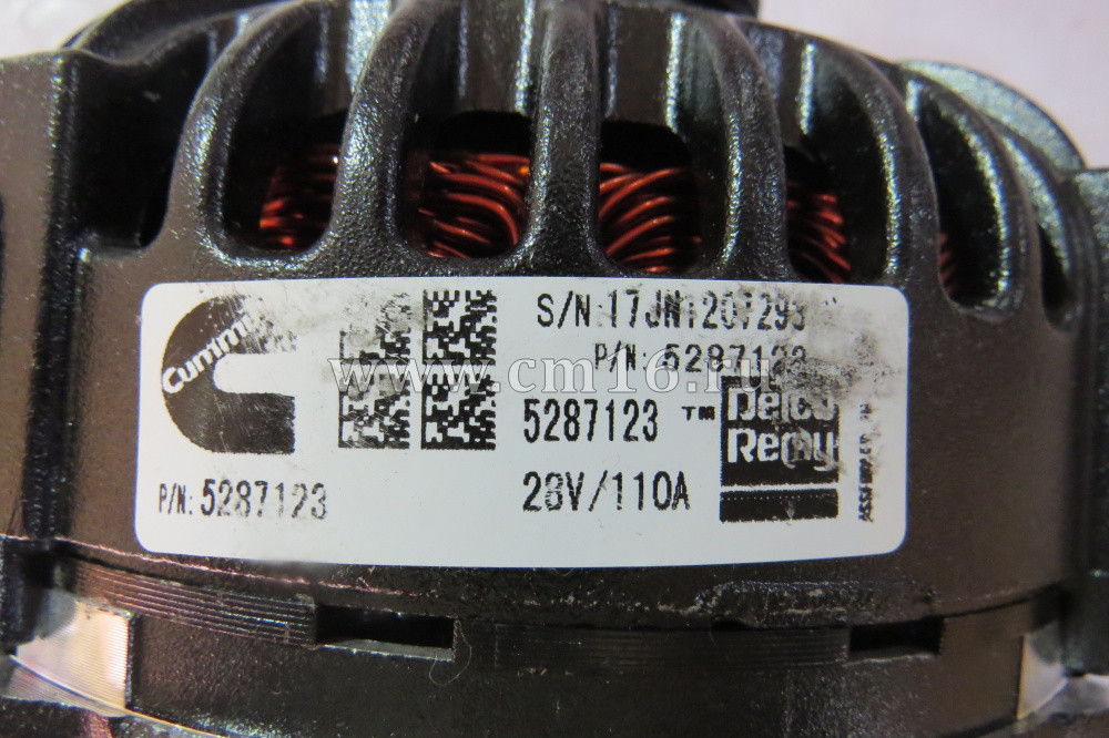 5287123 Генератор 28V/110A L,6ISLe Е-4 (C)