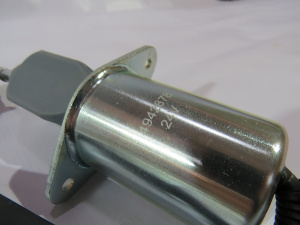 4942878/3415706 Соленоид ТНВД (круглые контакты) клапан отсечки топлива 6BT,6CT,EQB 210-20,ISLe,L (C)
